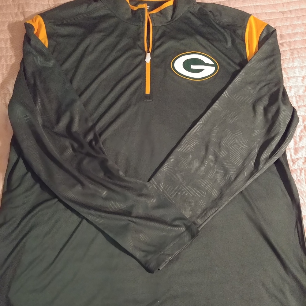 Green Bay Packers Fanatics pullover 1/4 zip